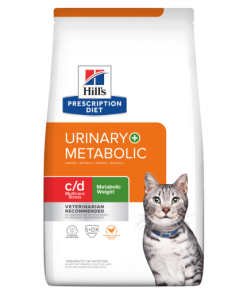 Hill’s Prescription Diet c/d Multicare Stress + Metabolic + Urinary Weight Care Dry Cat Food Chicken 2.88kg