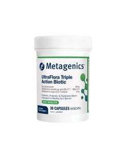 Metagenics, UltraFlora Triple Action Biotic, 30 Capsules