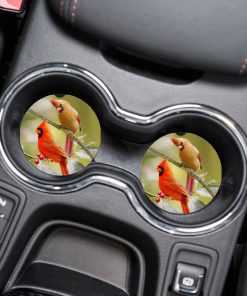 Michigan Bird Car Coaster Set Neoprene Car Cup Holder Coasters WHOLESALE ONLY