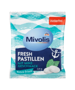 Mivolis Pastillen, Minze, zuckerfrei 25 g
