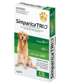 Simparica TRIO Large 20.1-40kg Single Chew
