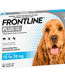Frontline Plus Medium 10-20kg 3 pack