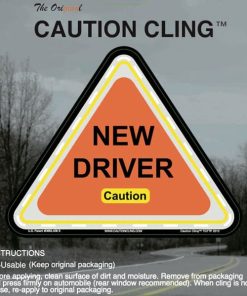 New Driver Caution Cling